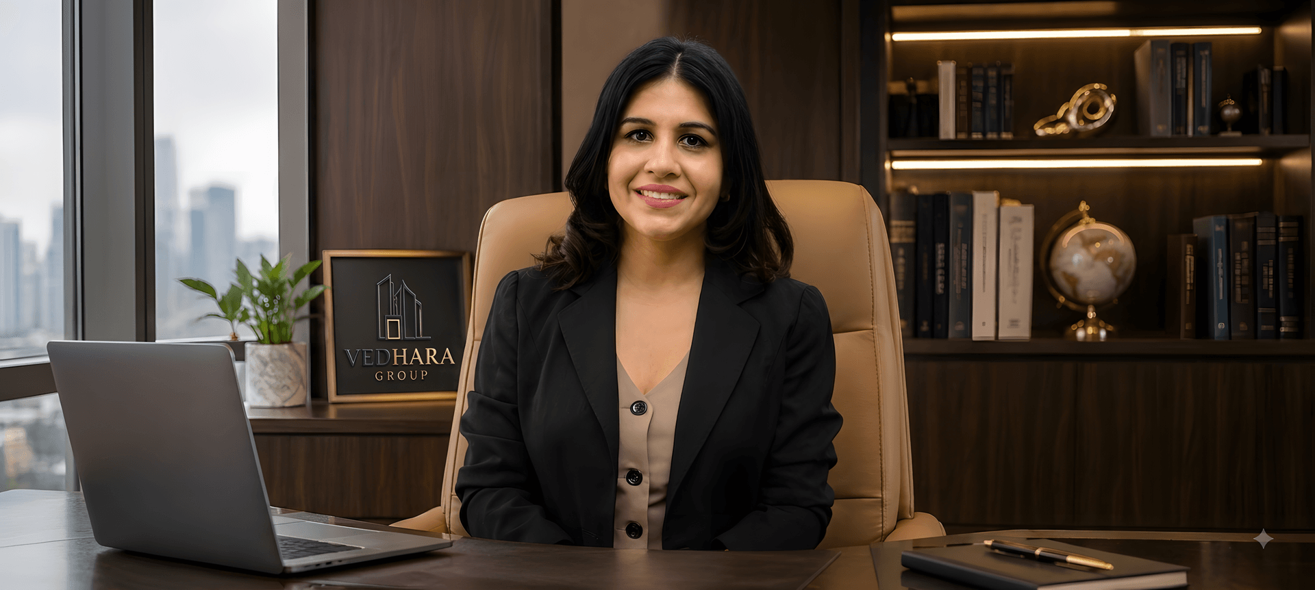 Portrait of Ms. Kusum Sharma